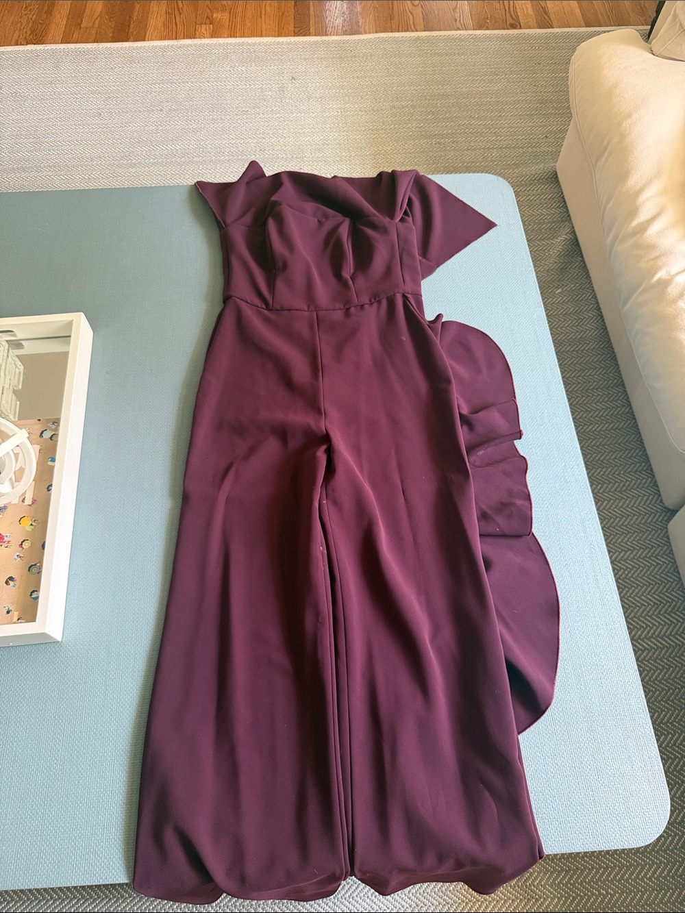 Alexis Maroon Pantsuit